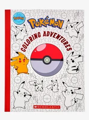 Pokemon Coloring Adventures Coloring Book