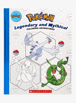 Pokemon Coloring Adventures: Legendary And Mythical Coloring Book