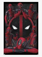 Marvel Deadpool Collage Poster