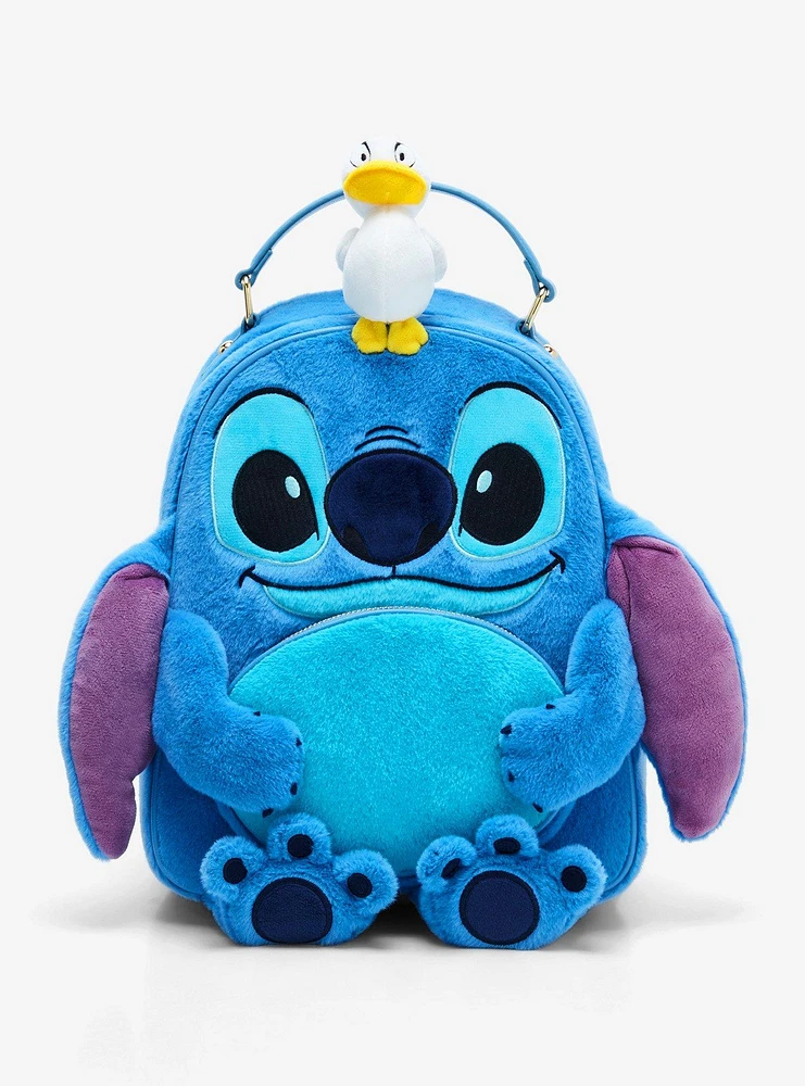 Our Universe Disney Lilo & Stitch Duckling Plush Mini Backpack — BoxLunch Exclusive