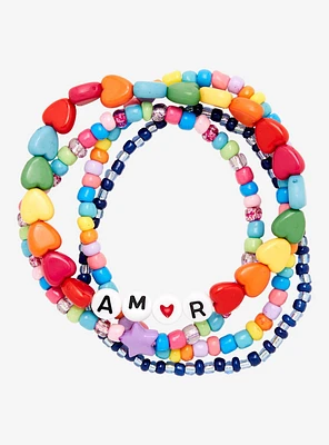 Amor Rainbow Bracelet Set - BoxLunch Exclusive