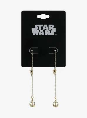 Star Wars Rebel Charm Threader Earrings - BoxLunch Exclusive