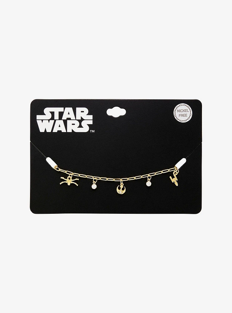 Star Wars Rebel Charm Bracelet — BoxLunch Exclusive