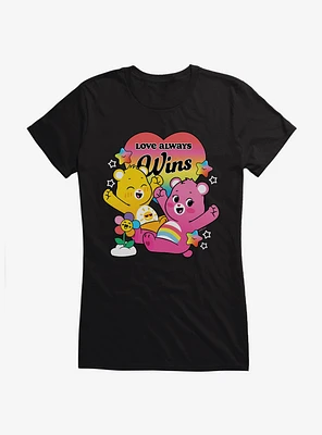 Care Bears Love Always Wins Girls T-Shirt