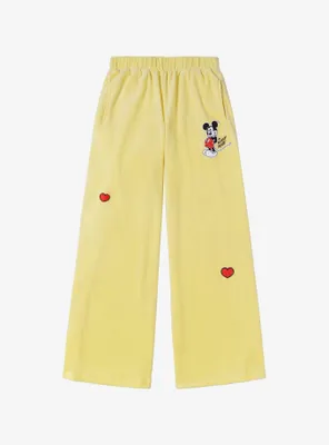 Samii Ryan Disney Mickey Mouse Velour Flare Women's Sweatpants