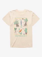 Harry Potter Herbology Textbook Mineral Wash T-Shirt