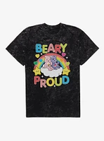 Care Bears True Heart Bear & Daydream Beary Proud Mineral Wash T-Shirt