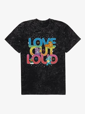 Care Bears Love Out Loud Mineral Wash T-Shirt