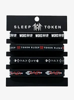 Sleep Token Icons Rubber Bracelet Set