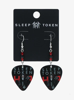 Sleep Token Guitar Pick Earrings