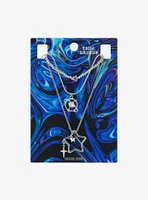 Social Collision Star Planet Necklace Set