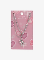 Sweet Society Star Rhinestone Chain Necklace