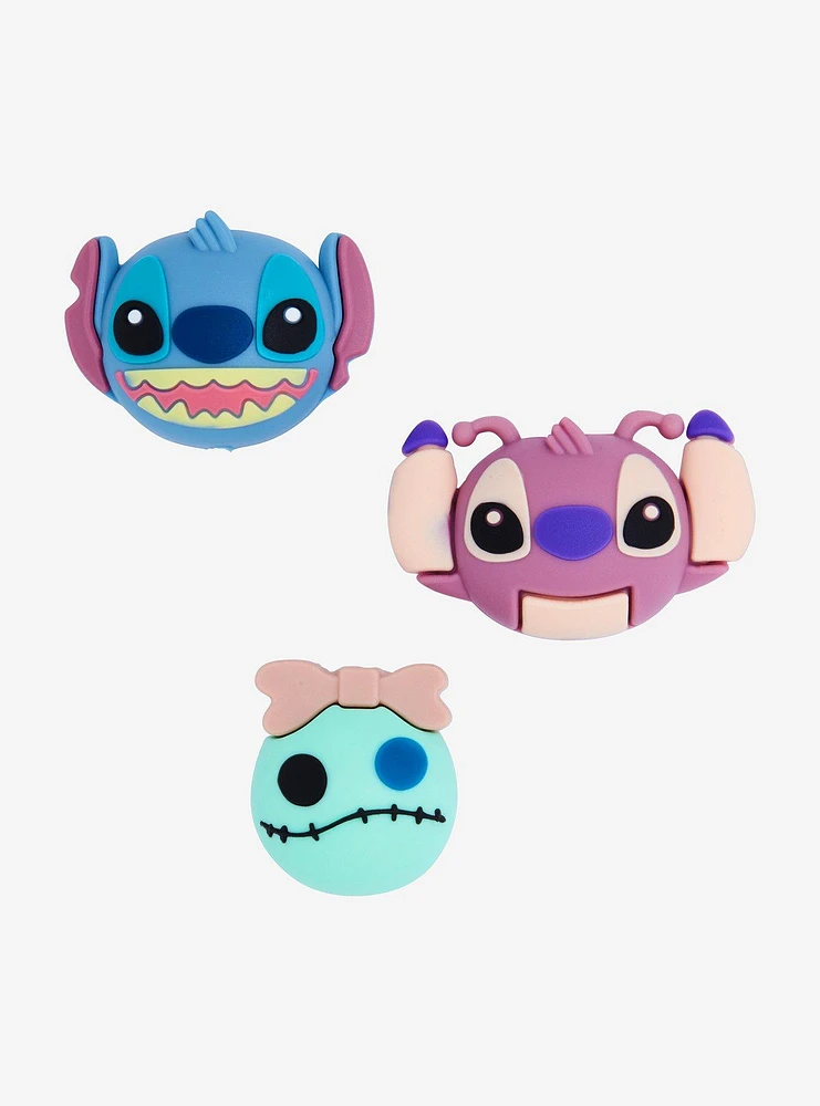 Disney Lilo & Stitch Angel, Scrump, and Stitch Cable End Protector Set