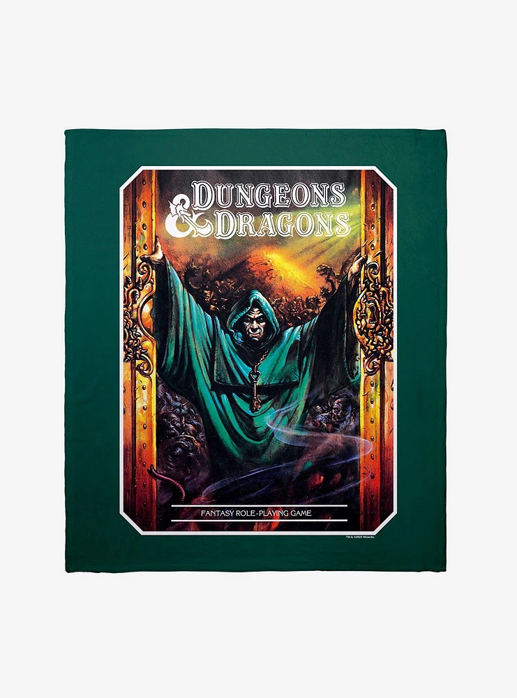 Dungeons & Dragons Advanced Dungeon Master Throw Blanket
