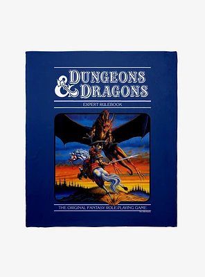 Dungeons & Dragons Expert Rulebook Throw Blanket