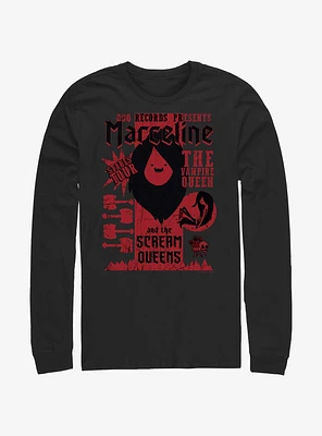 Adventure Time Marceline Scream Queens Stakes Tour Long-Sleeve T-Shirt