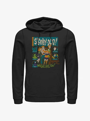 Scooby Doo Mystery Poster Hoodie