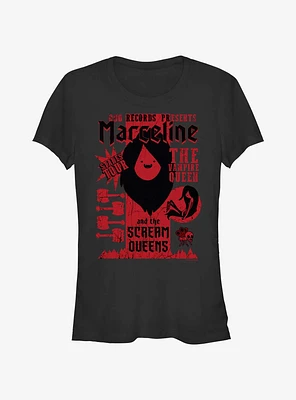 Adventure Time Marceline Scream Queens Stakes Tour Girls T-Shirt