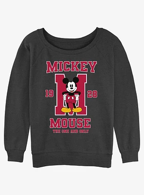 Disney Mickey Mouse The One And Only Girls Slouchy Sweatshirt
