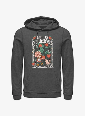 Strawberry Shortcake & Custard Life Is Delicious Hoodie