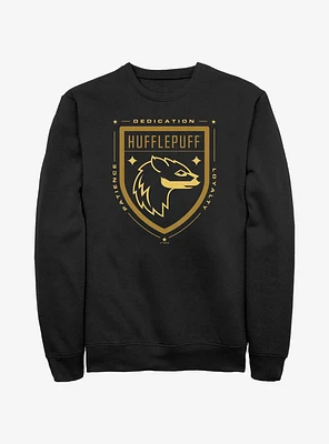 Harry Potter Hufflepuff House Crest Sweatshirt