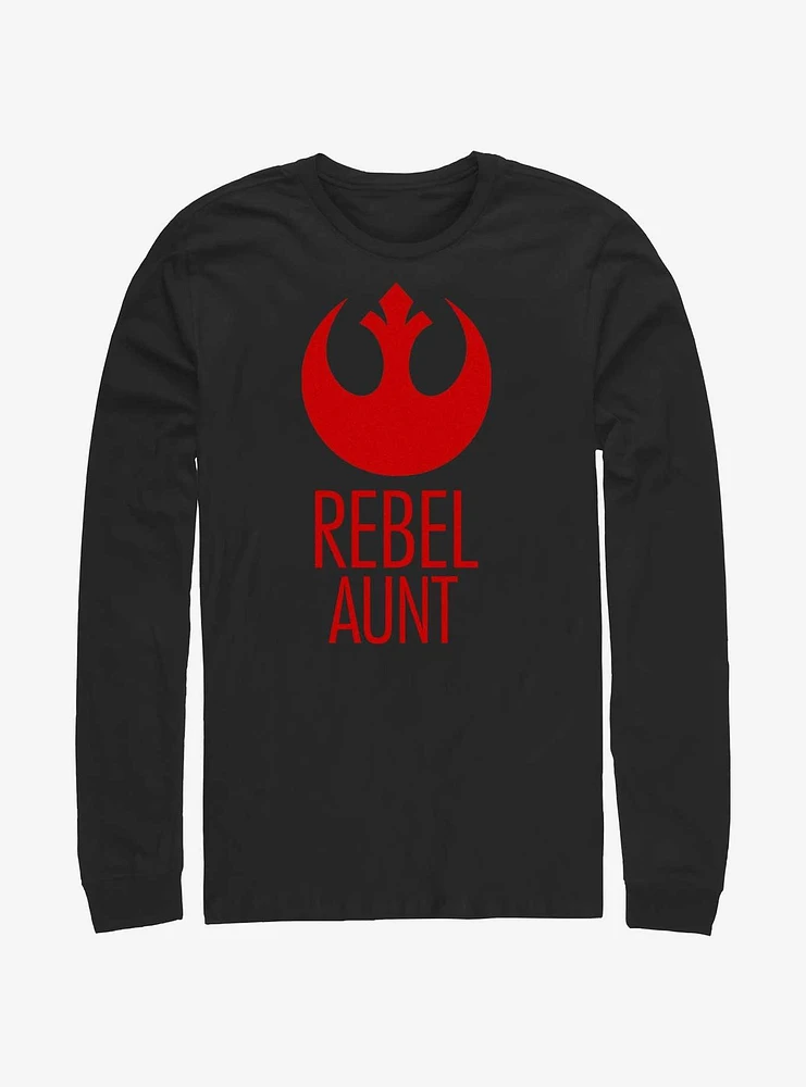 Star Wars Rebel Aunt Long-Sleeve T-Shirt