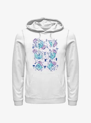 Dungeons & Dragons Floral Dice Hoodie