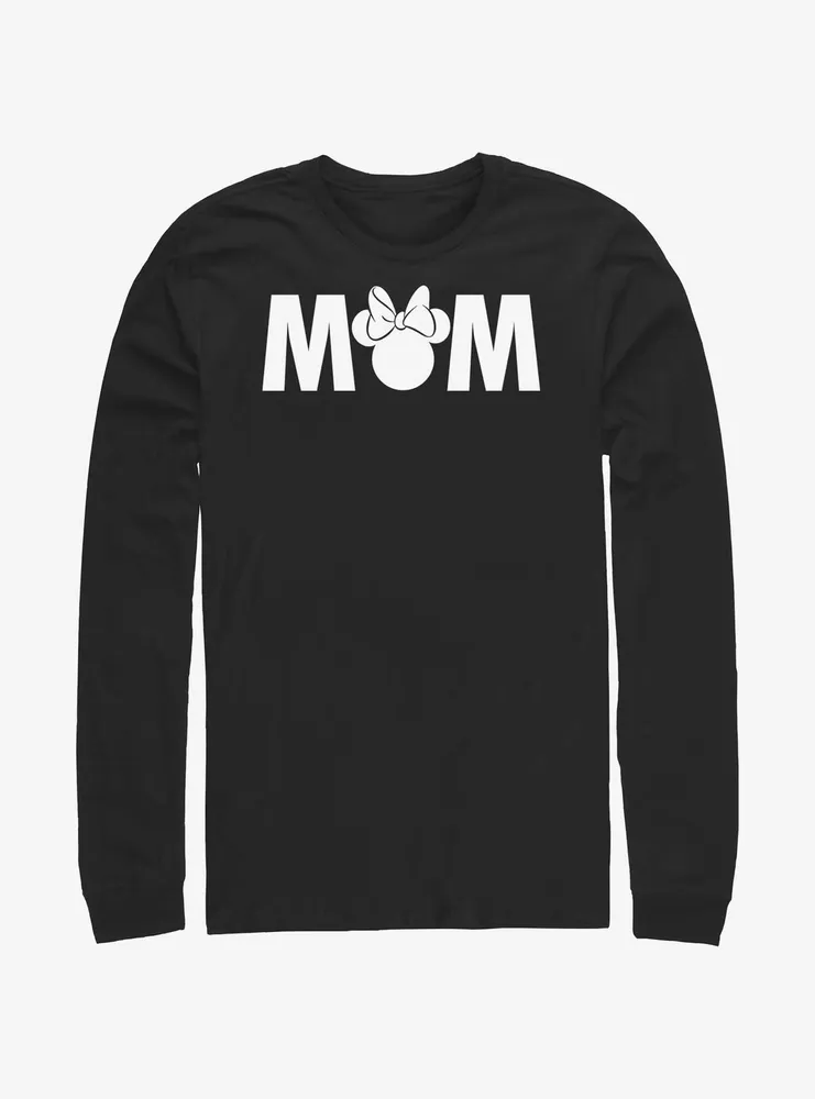 Disney Mickey Mouse Minnie Mom Long-Sleeve T-Shirt