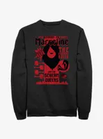 Adventure Time Marceline Scream Queens Stakes Tour Sweatshirt