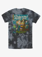 Scooby Doo Mystery Poster Tie-Dye T-Shirt