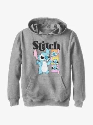 Disney Lilo & Stitch Poses Youth Hoodie