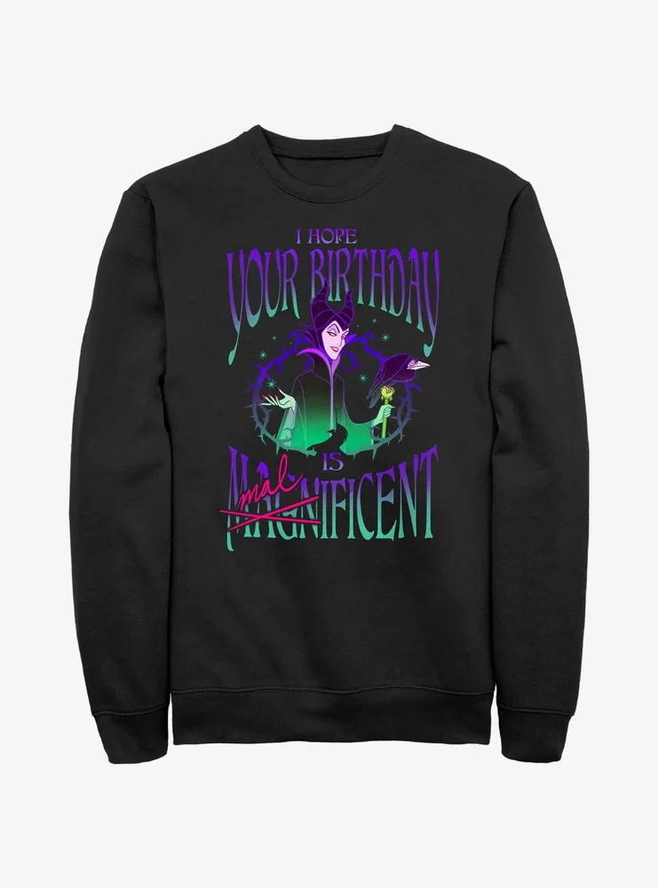 Disney Villains Hope Your Birthday Is Maleficent Sweatshirt