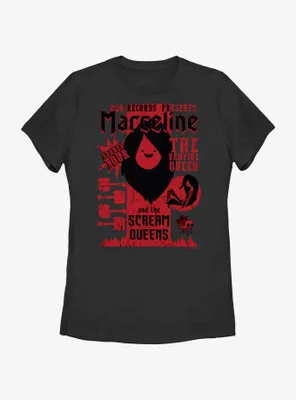 Adventure Time Marceline Scream Queens Stakes Tour Womens T-Shirt