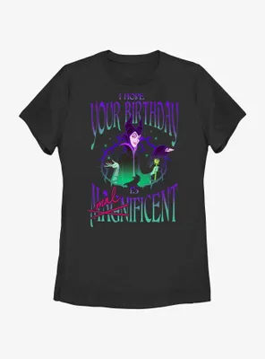 Disney Villains Hope Your Birthday Is Maleficent Womens T-Shirt