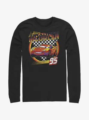 Disney Pixar Cars Lightning McQueen Vintage Long-Sleeve T-Shirt