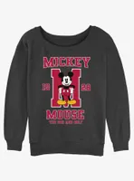 Disney Mickey Mouse The One And Only Womens Slouchy Sweatshirt