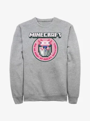 Minecraft Axolotl Adventures Sweatshirt