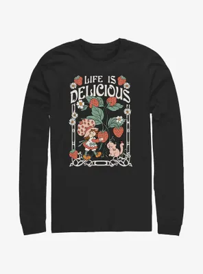 Strawberry Shortcake Life Is Delicious Long-Sleeve T-Shirt