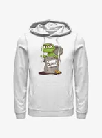 Sesame Street Oscar Scram Sign Hoodie