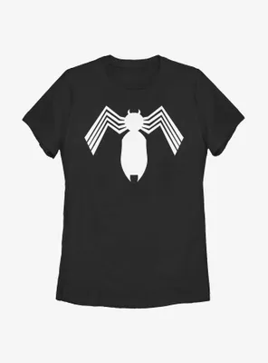 Marvel Spider-Man Symbiote Logo Womens T-Shirt