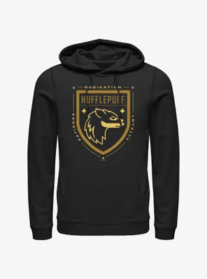 Harry Potter Hufflepuff House Crest Hoodie