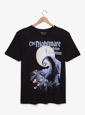 Disney The Nightmare Before Christmas Spiral Hill Portrait T-Shirt - BoxLunch Exclusive