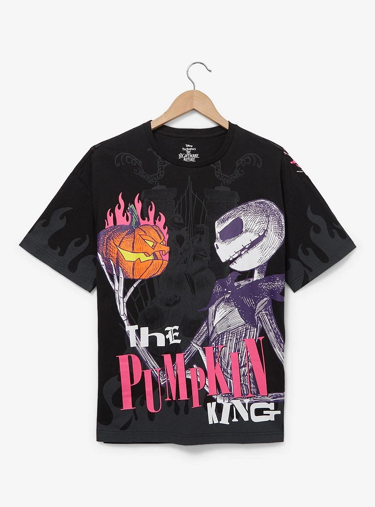 Disney The Nightmare Before Christmas Jack Skellington Pumpkin King T-Shirt - BoxLunch Exclusive