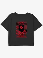 Adventure Time Marceline Scream Queens Stakes Tour Youth Girls Boxy Crop T-Shirt