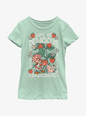 Strawberry Shortcake Life Is Delicious Youth Girls T-Shirt