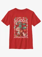 Strawberry Shortcake Life Is Delicious Youth T-Shirt