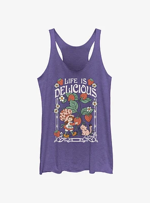 Strawberry Shortcake Life Is Delicious Girls Tank