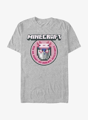 Minecraft Axolotl Adventures T-Shirt