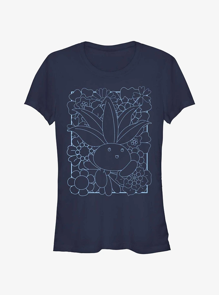 Pokemon Oddish Flower Box Girls T-Shirt