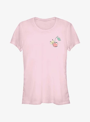 Pokemon Chibi Pikachu Cherry Girls T-Shirt